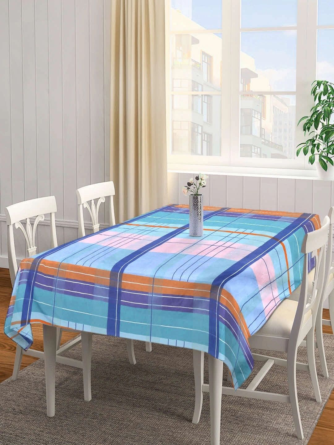 Myntra Elegant Homes Multicoloured 4-Seater Table Cover-image-10