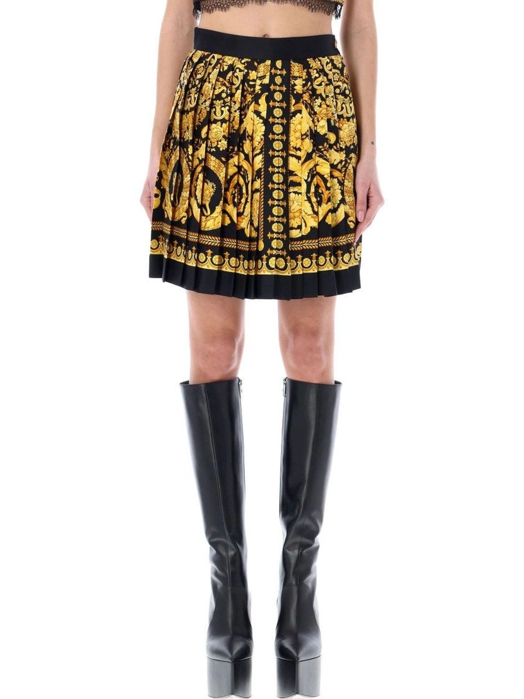 Versace Multicolor Printed Mini Skirt-picture-29