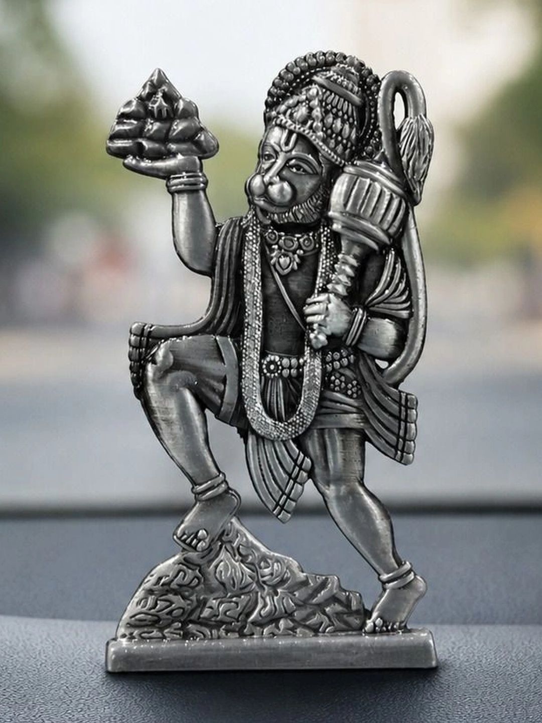 Murliwala Grey Religious Figurine Showpiece-image-49