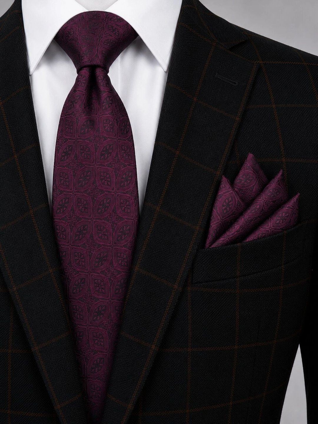 Cazzano Men Printed Broad Tie-picture-55
