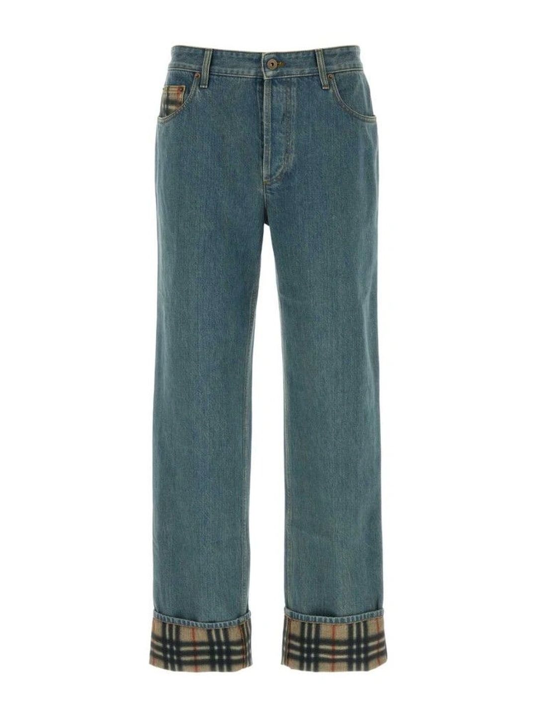 burberry Blue Straight jeans-picture-12