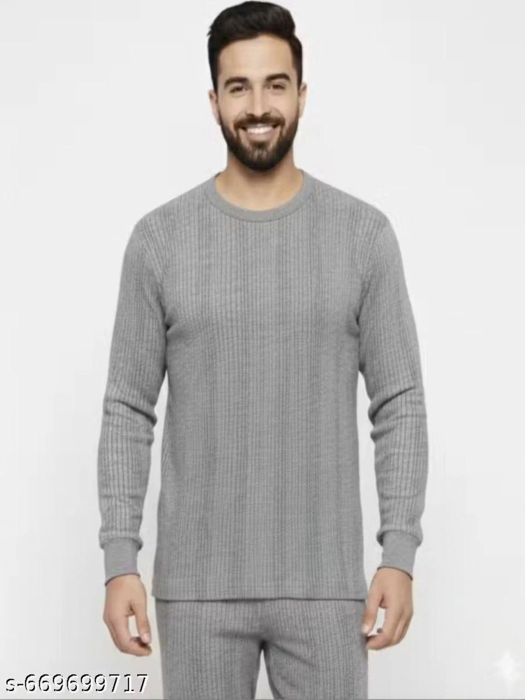 Gimli Men Cotton Round Neck Thermal Set-picture-30