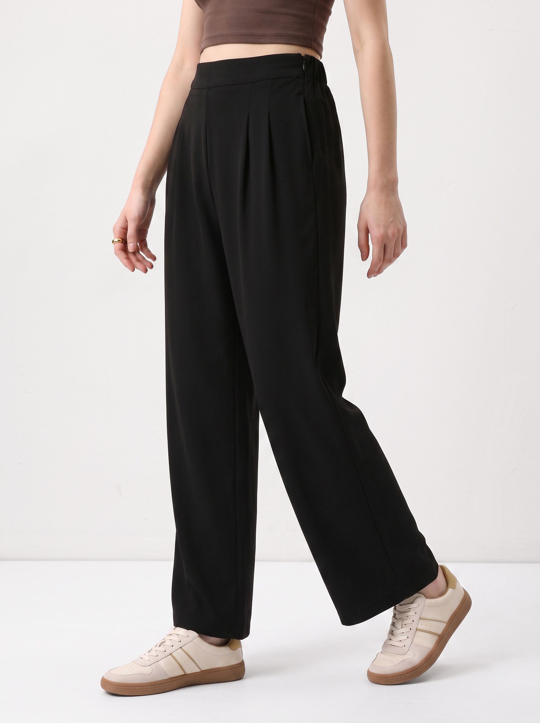 The Roadster Life Co. Women Wide Leg Trousers-picture-44