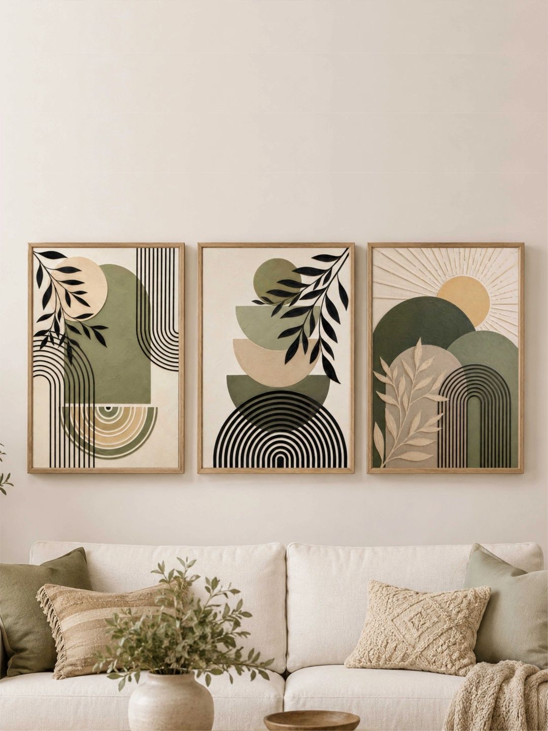 Myntra Elegant Homes Multicoloured MDF Other Wall Paintings-picture-14