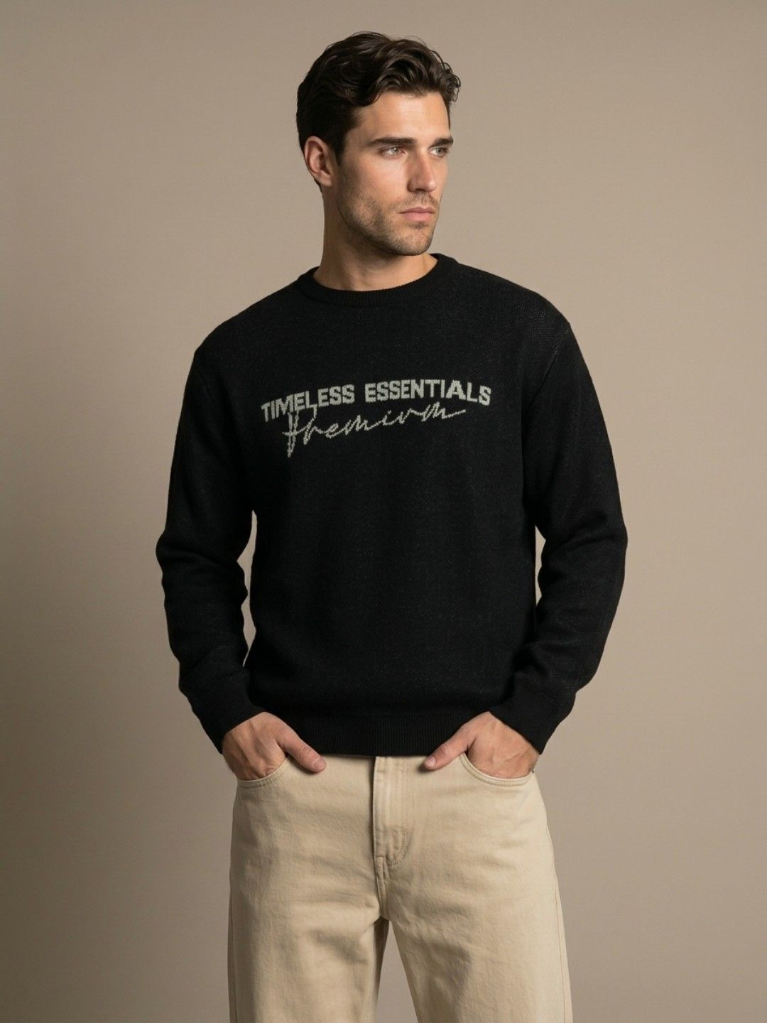 glitchez Relaxed Fit Typography Pullover Sweater-picture-34