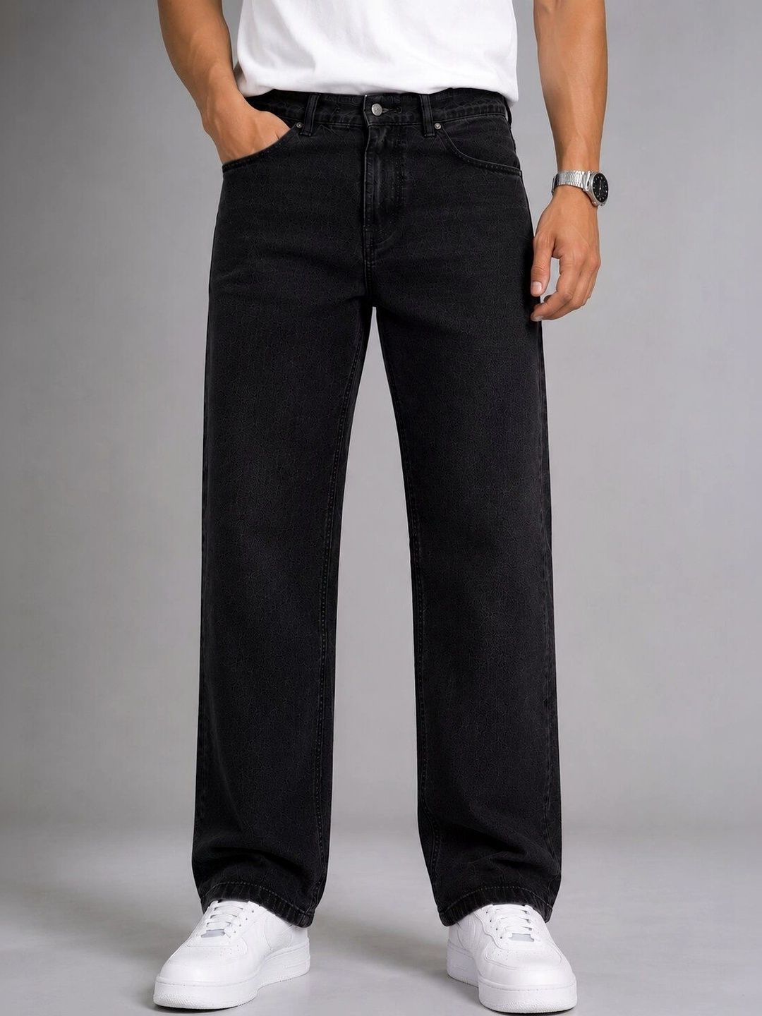R.Code by The Roadster Life Co. Men Comfort Straight Fit Mid-Rise Jeans-picture-58