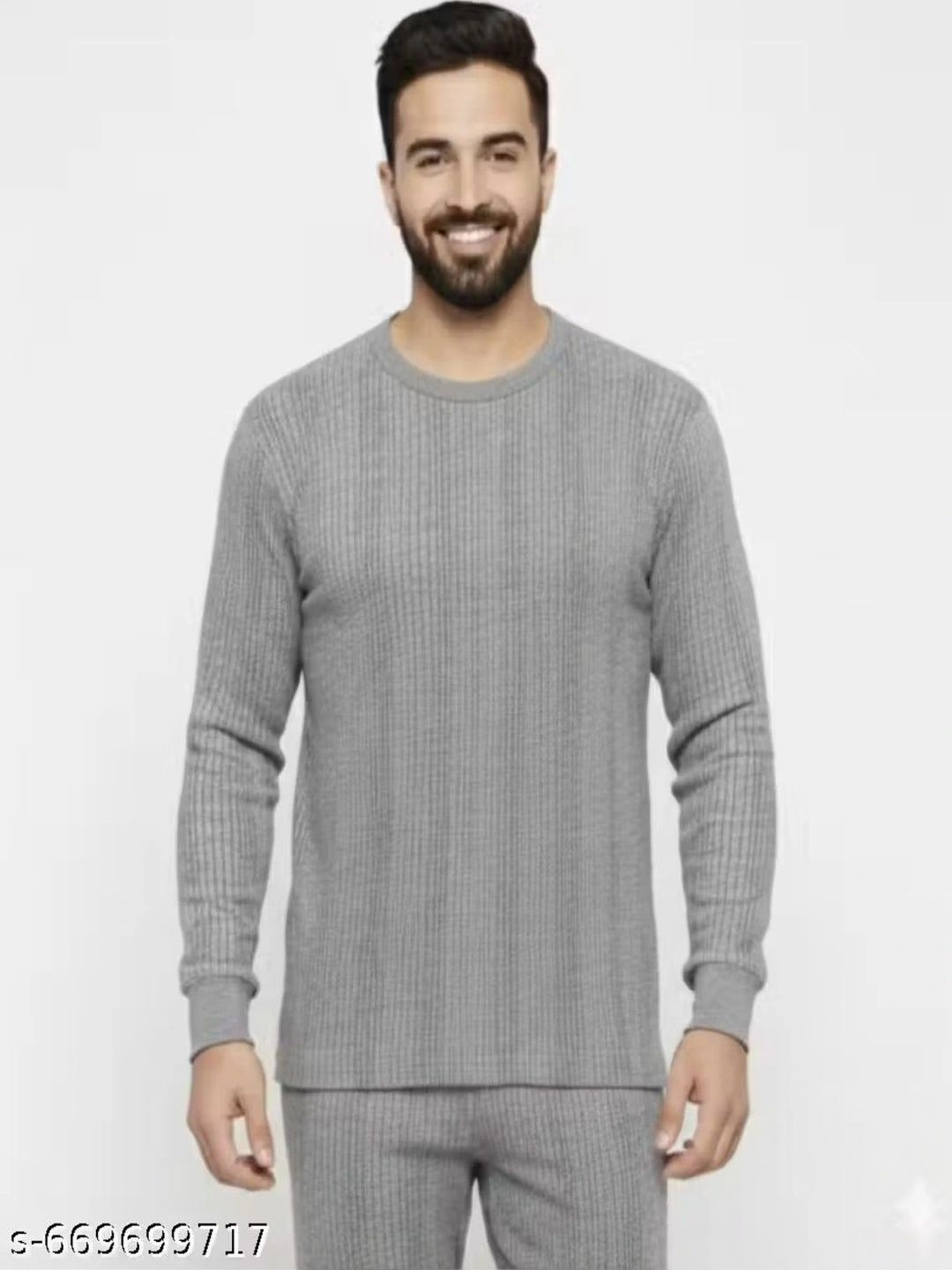 Gimli Men Cotton Round Neck Thermal Set-picture-52