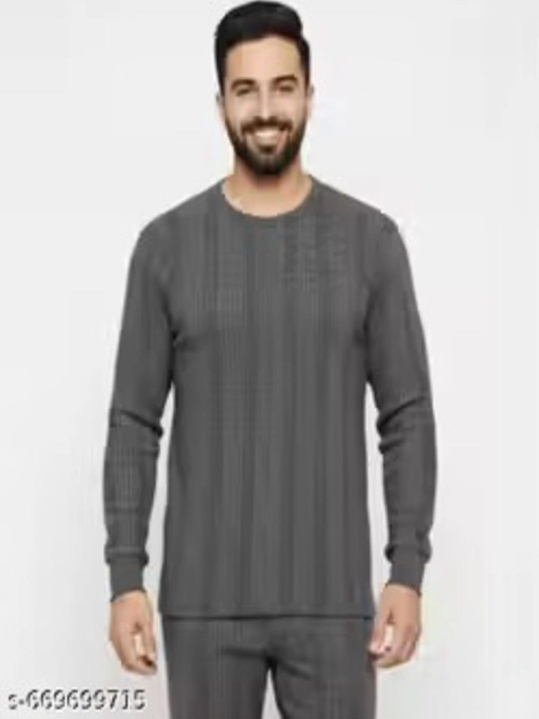 Gimli Men Cotton Round Neck Thermal Set-picture-29