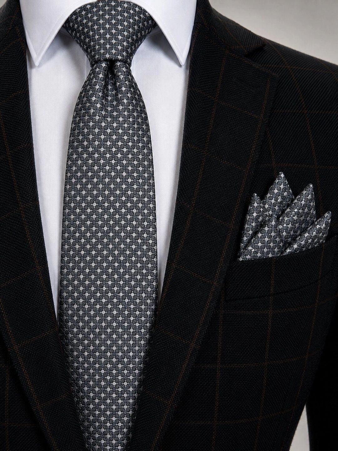 Cazzano Men Woven Design Broad Tie-picture-20