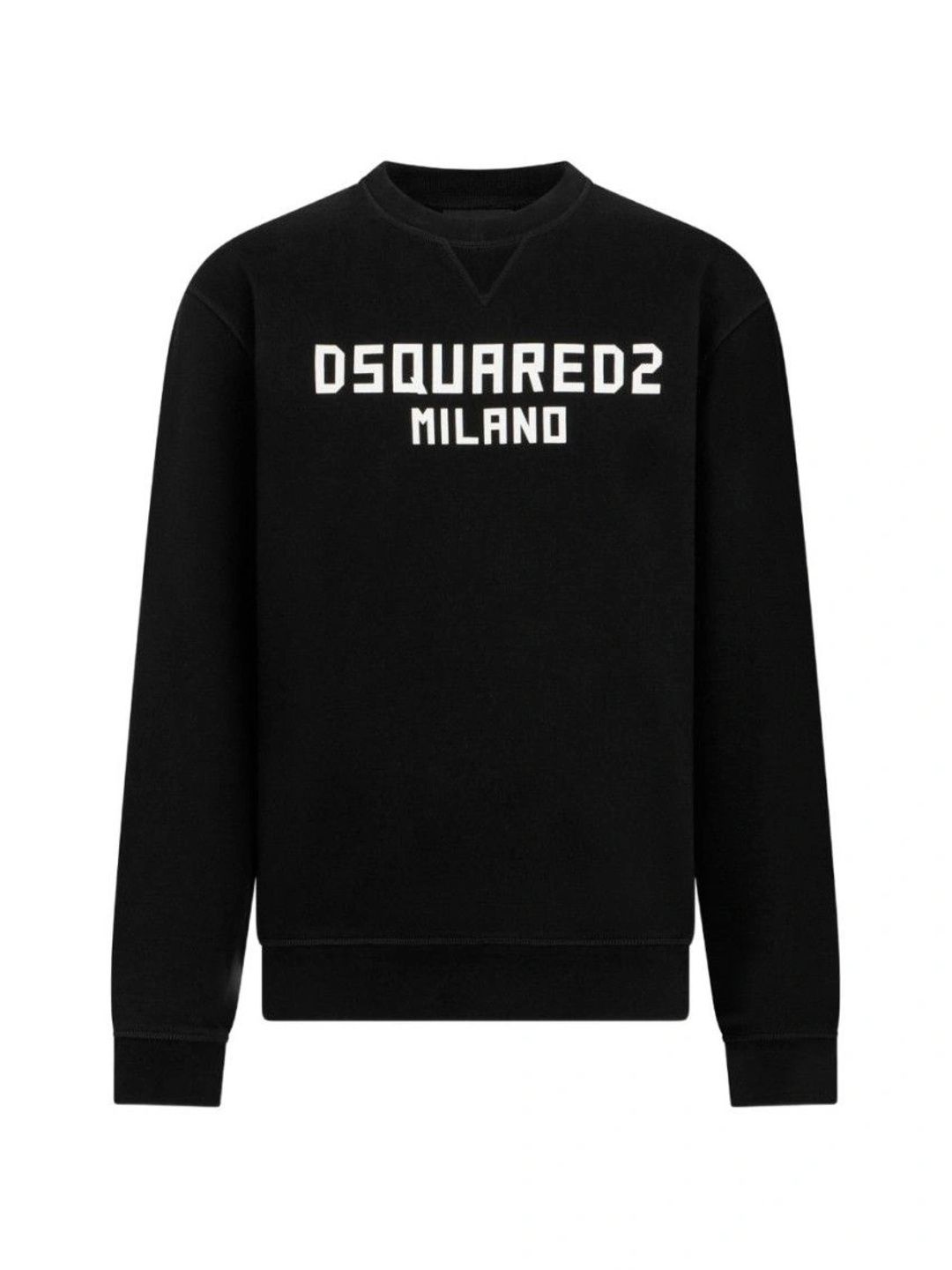 dsquared2 Black Logo Crew Neck Sweatshirt-picture-14