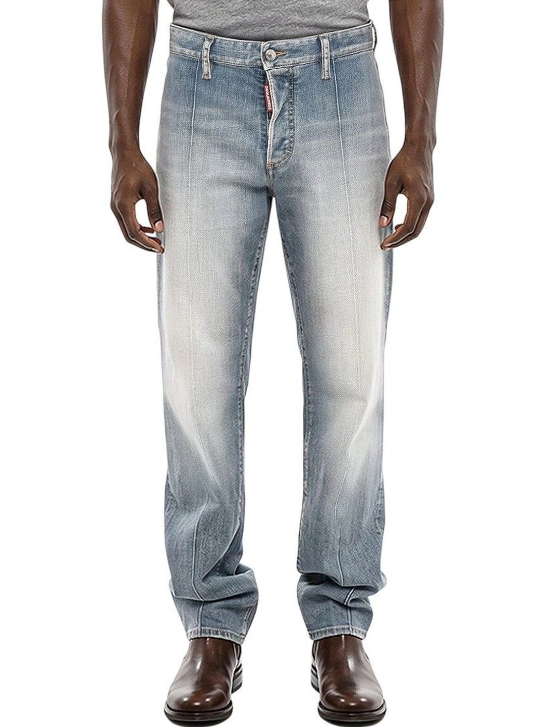 dsquared2 Light Blue Regular Jeans-picture-11