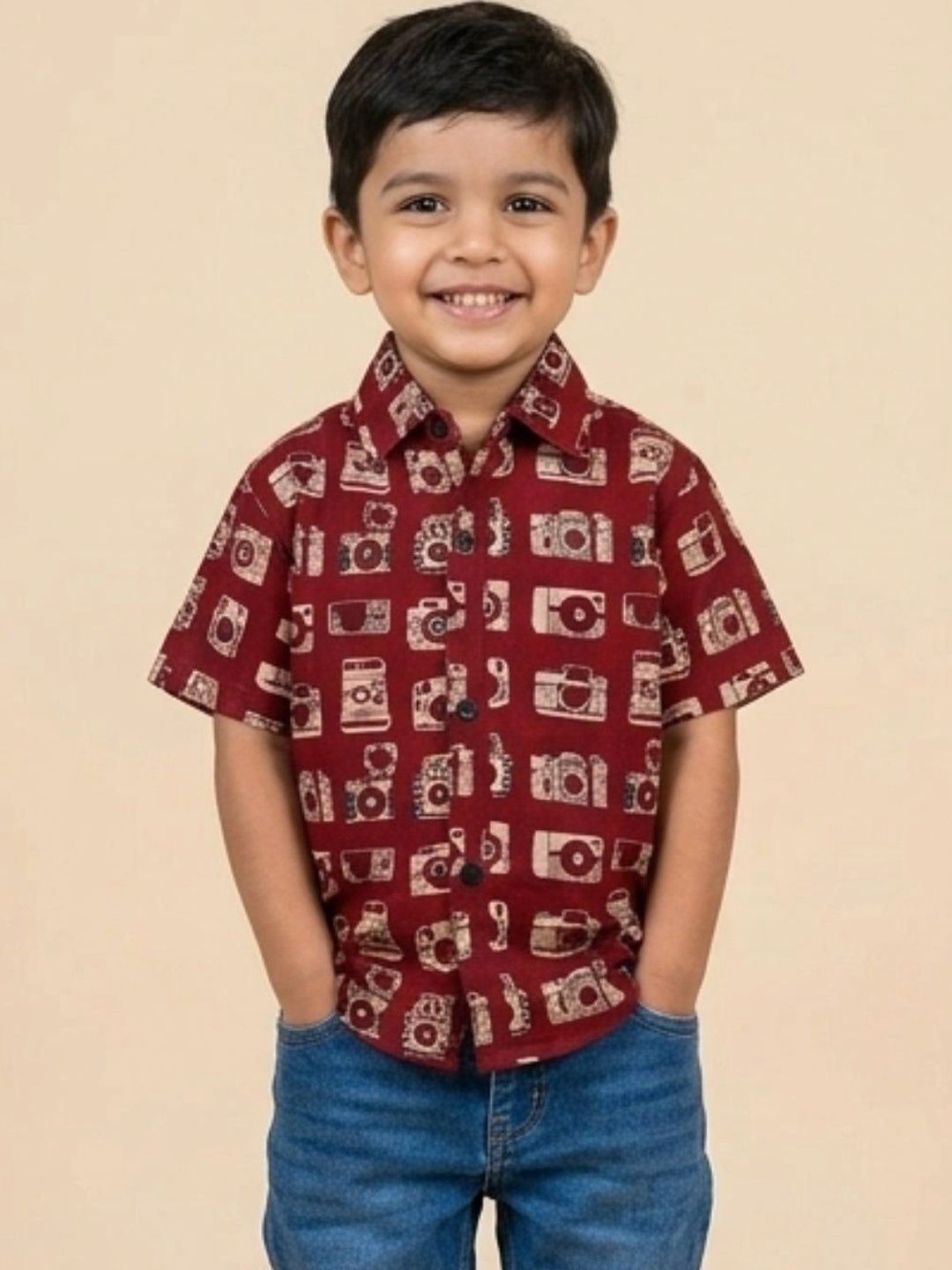 The Mom Store Boys Printed Casual Shirt-picture-16