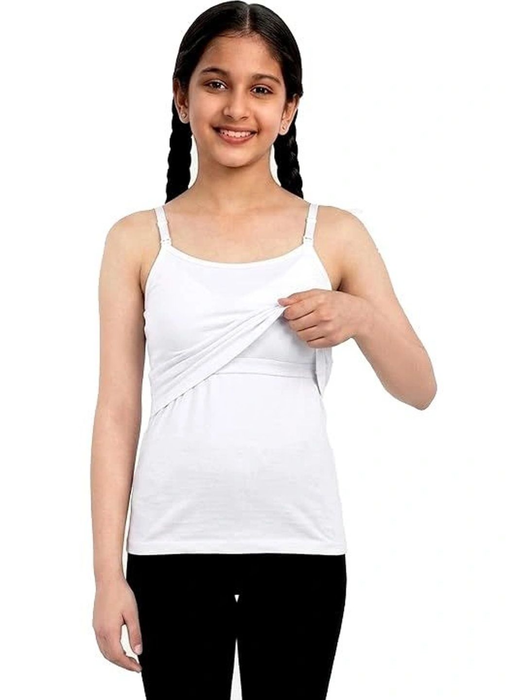 Khwaish Store Cotton Lightly Padded Camisoles-picture-12