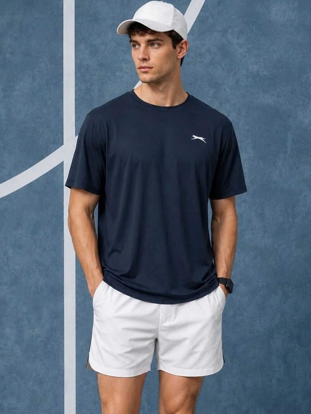 Slazenger Men Brand Logo T-shirt-picture-42