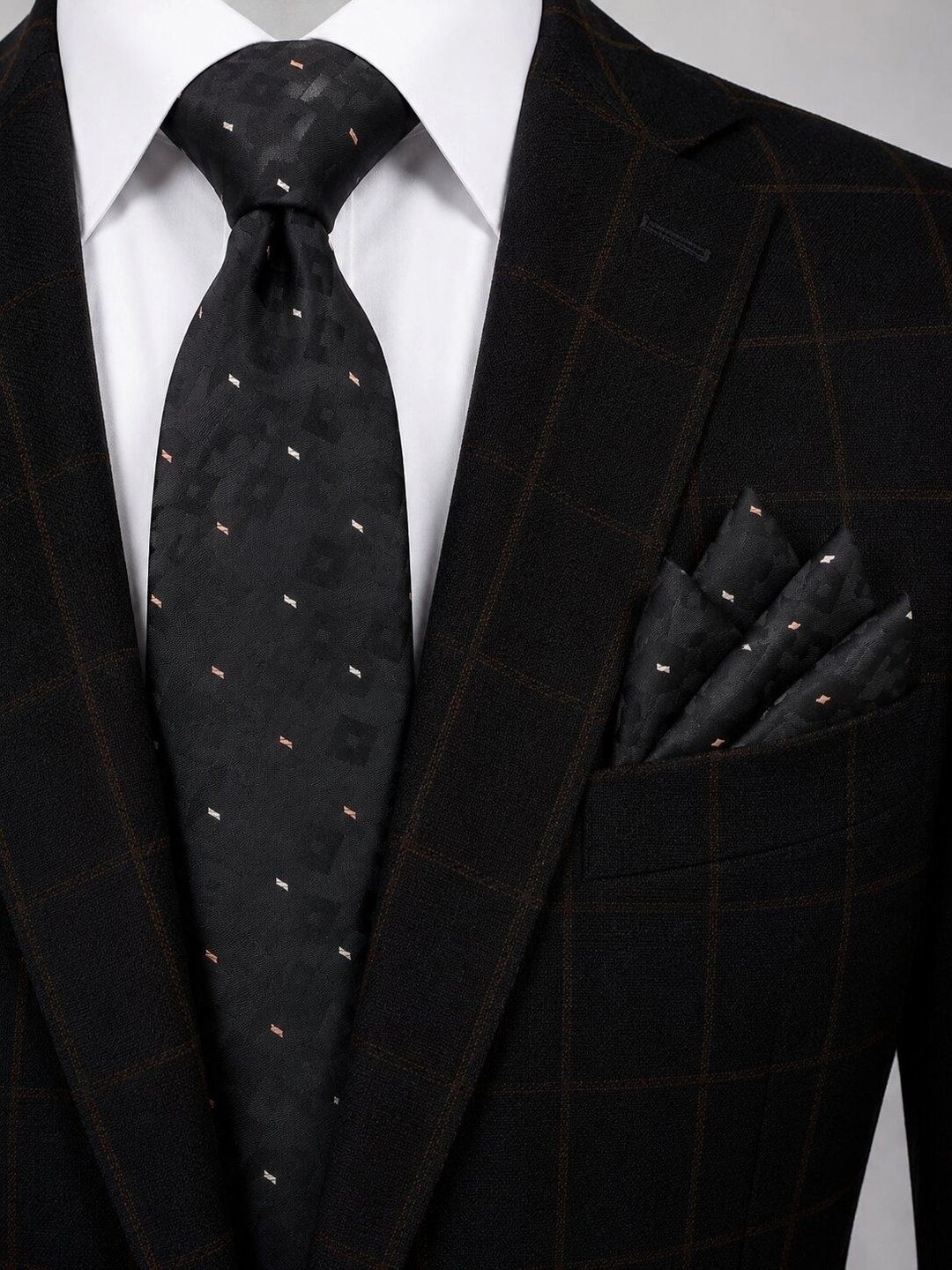 Cazzano Men Printed Broad Tie-picture-31