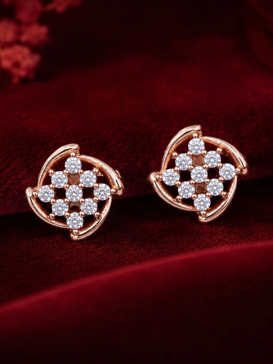 Forevershine Geometric Studs Earrings-picture-11