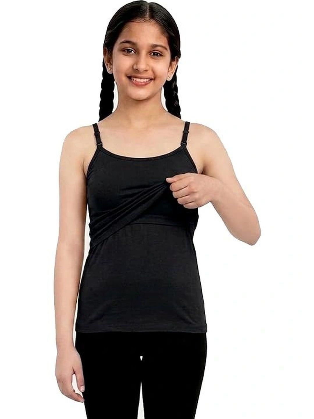 Khwaish Store Cotton Lightly Padded Camisoles-picture-54