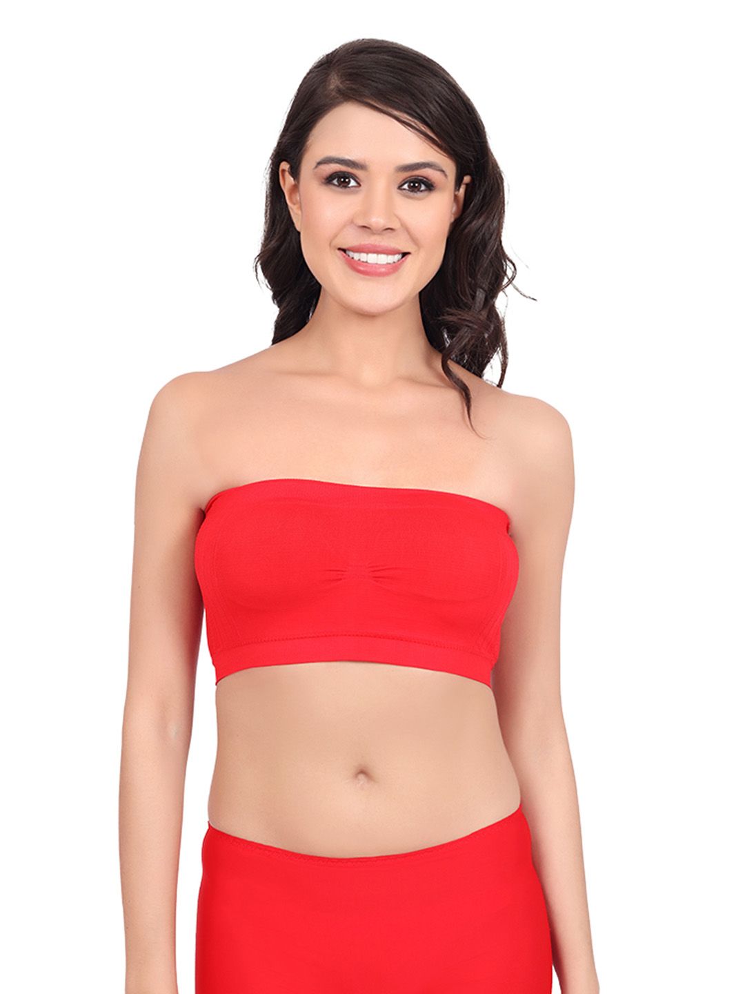 Luella Strapless Seamless Bandeau Bra with Removable Pads-picture-16