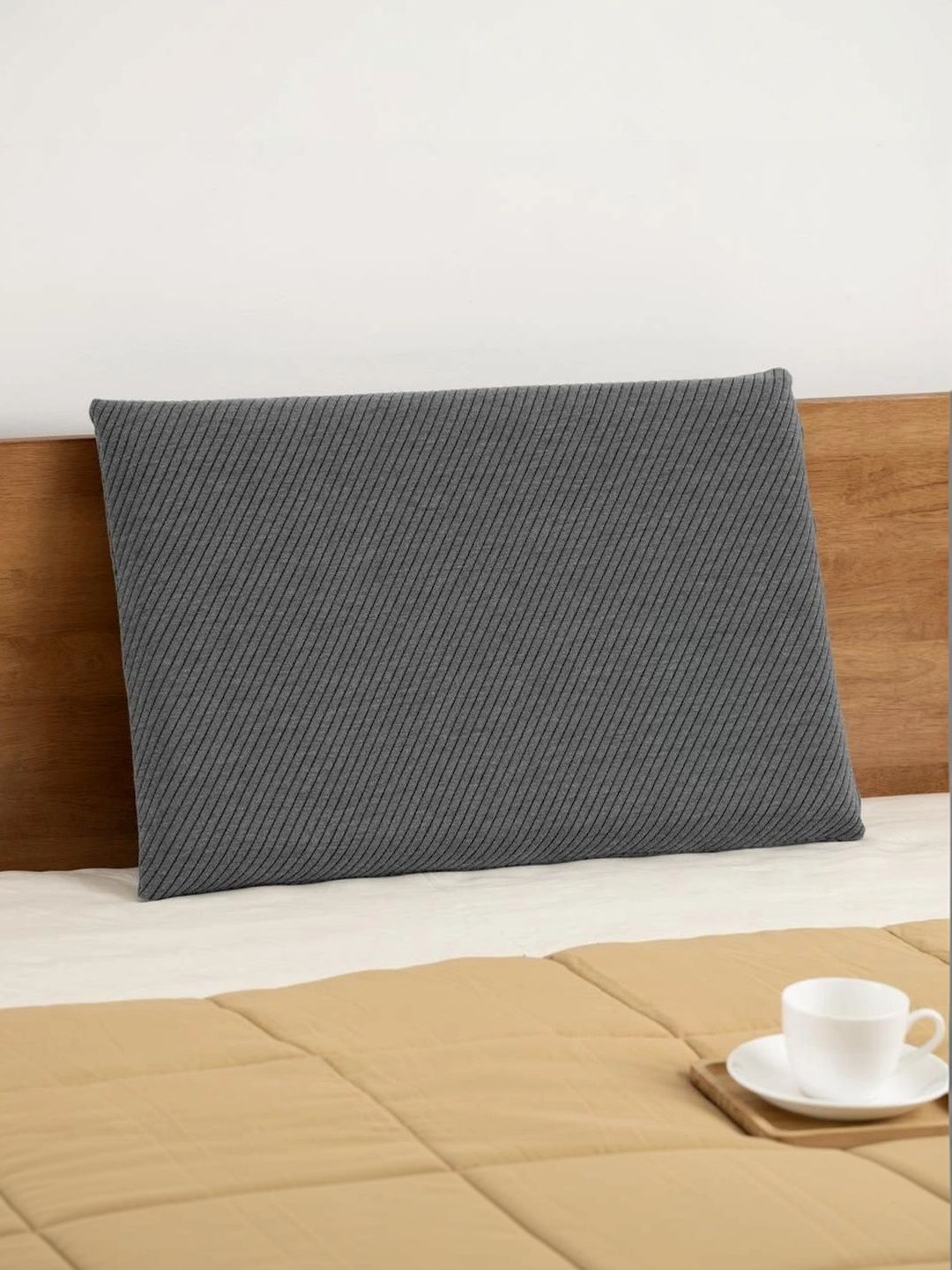 wakefit Grey Memory Foam Filled Cotton Sleep Pillow-picture-41