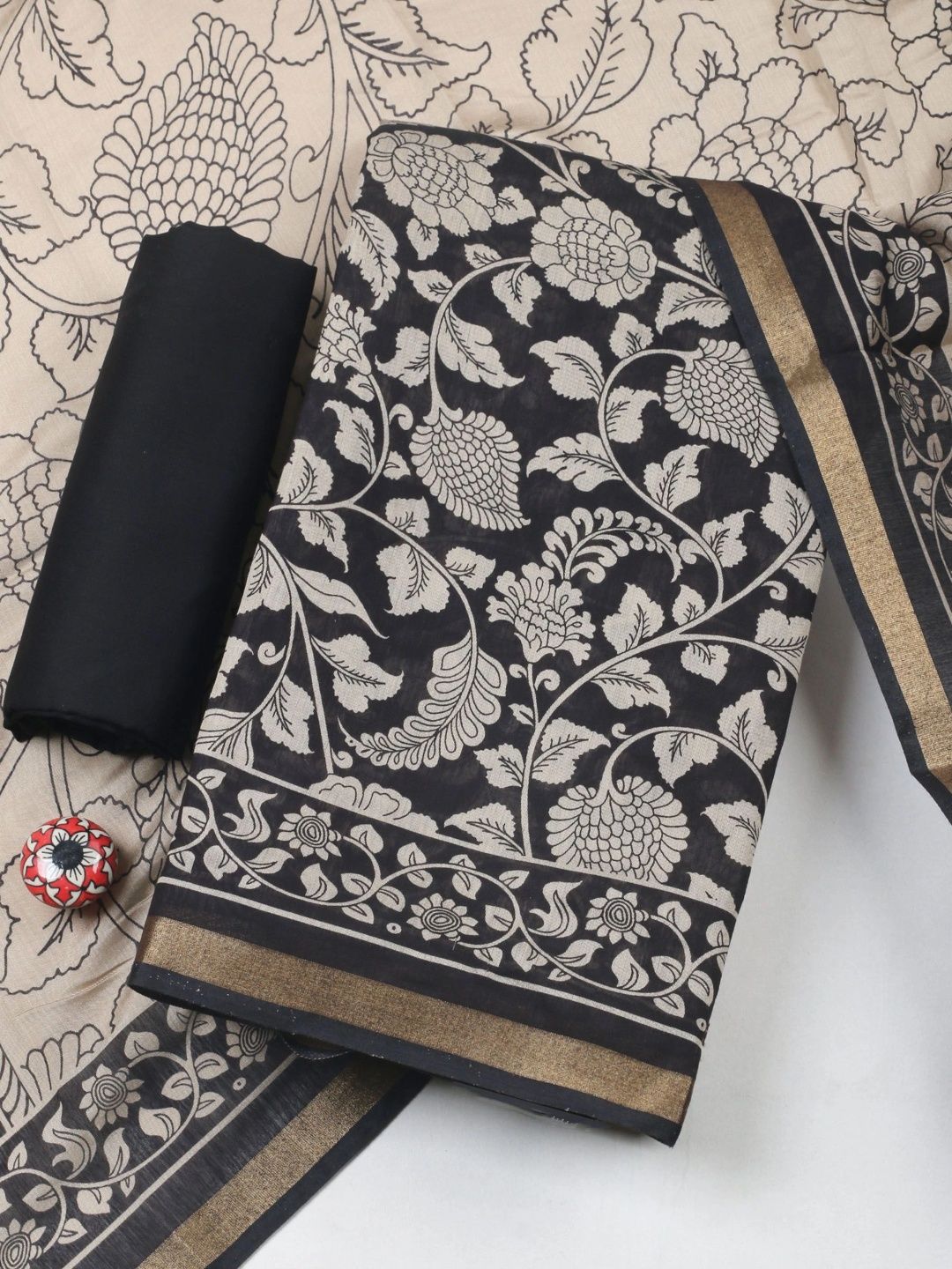Meena Bazaar Printed Unstitched Dress Material-picture-30