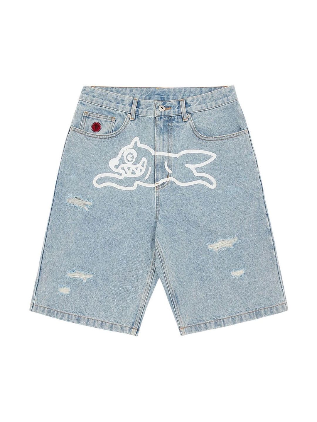 icecream Light Blue Logo Shorts-picture-55
