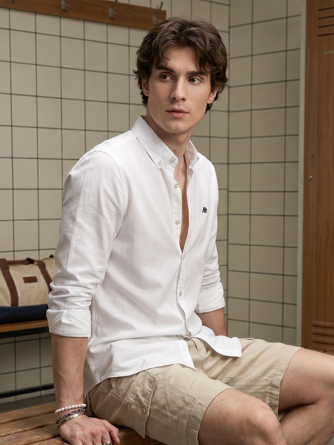 Aeropostale Button-Down Collar Pure Cotton Casual Shirt-image-32