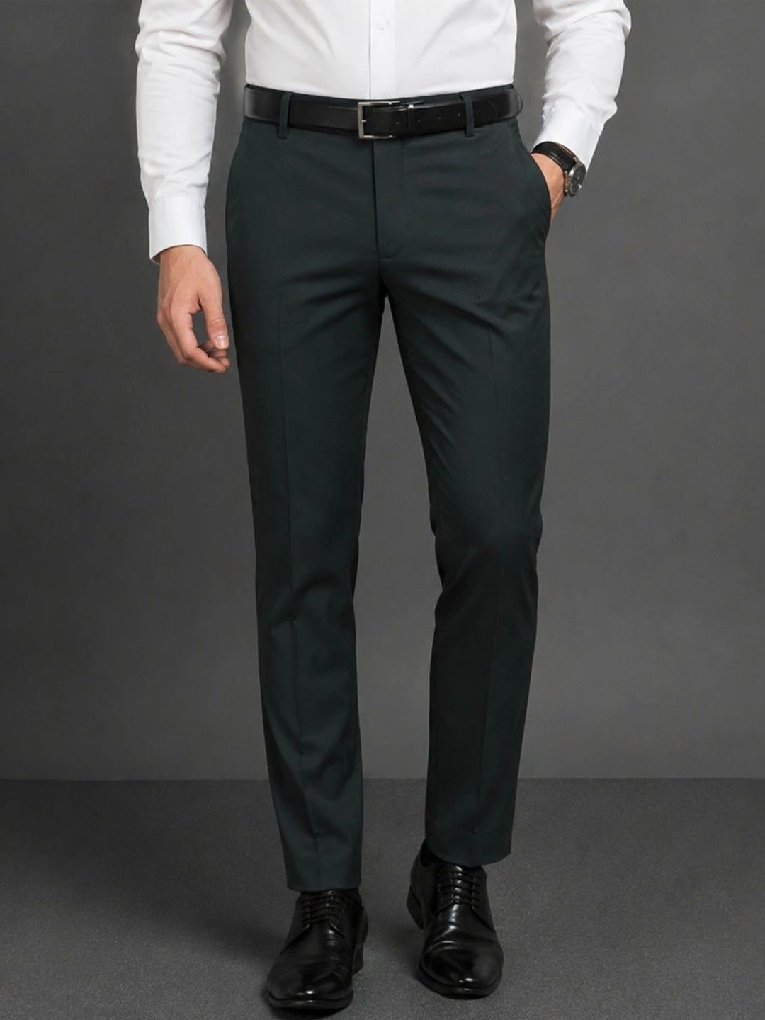 XENOR Men Pleated Trousers-picture-54