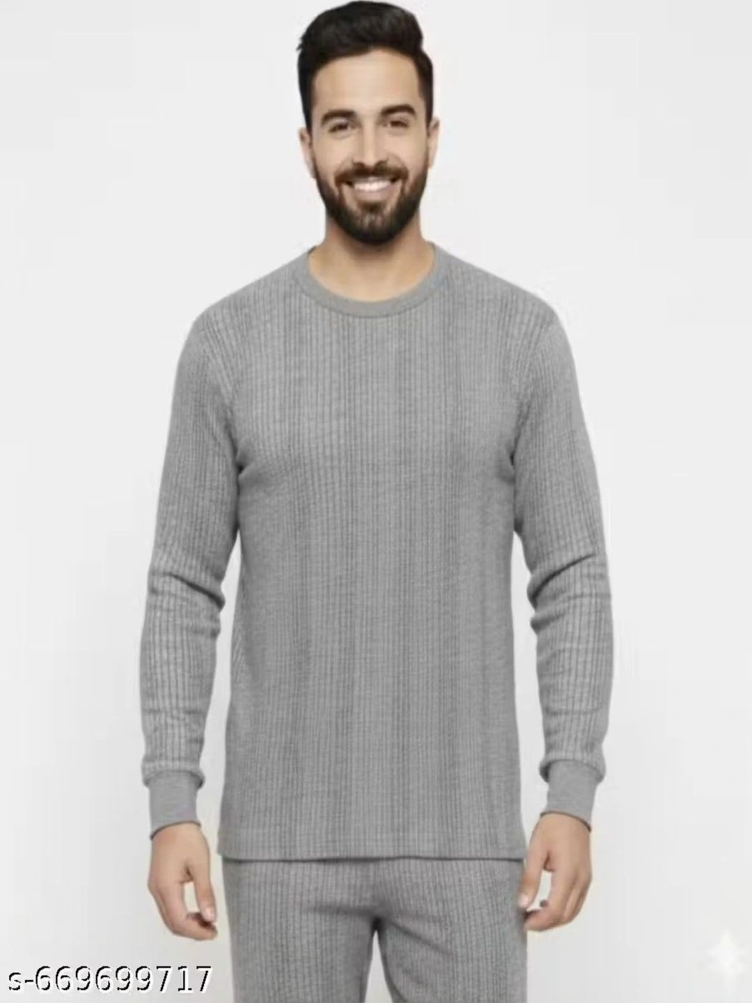 Gimli Men Cotton Round Neck Thermal Set-picture-14