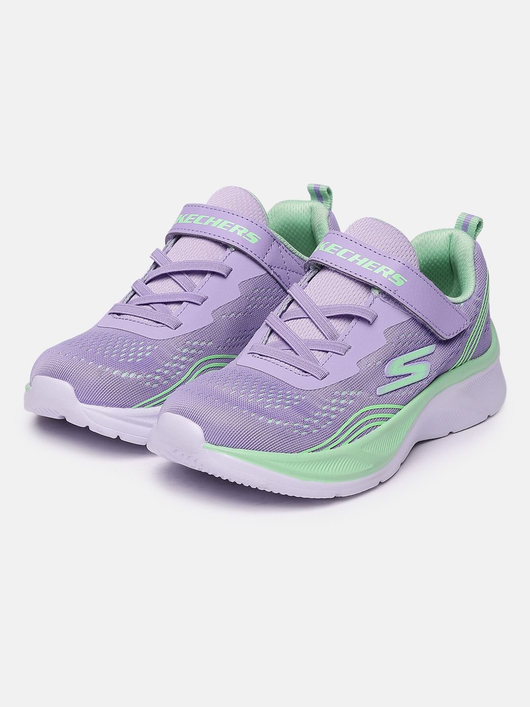 Skechers Girls Textured Sneakers-picture-14