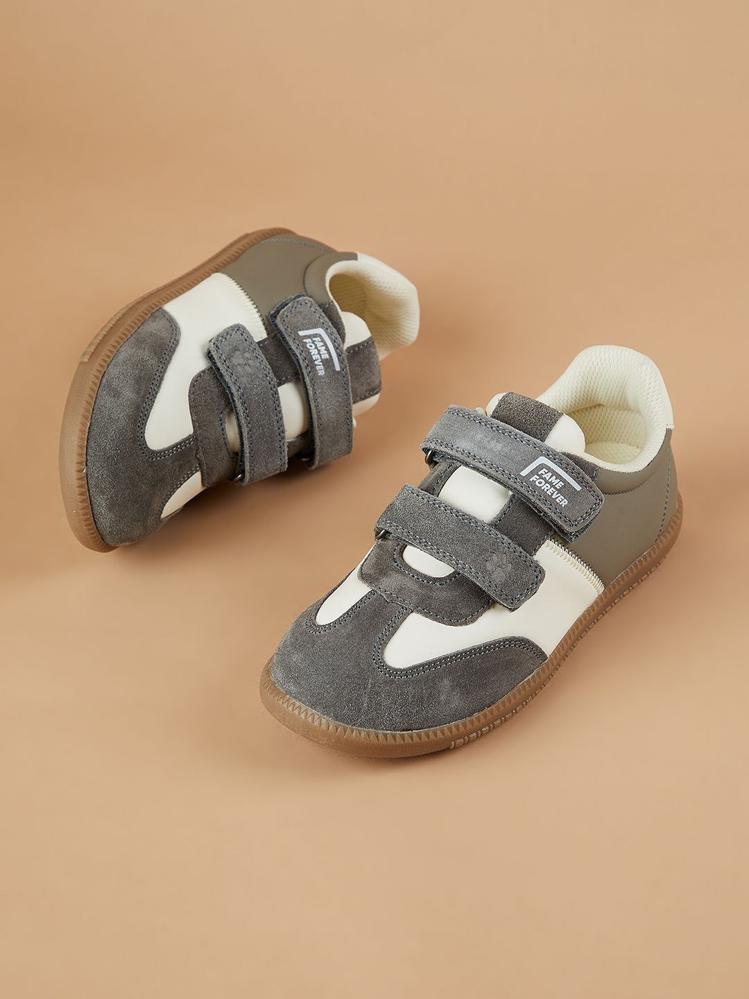 Fame Forever by Lifestyle Boys Colourblocked PU Sneakers-image-4