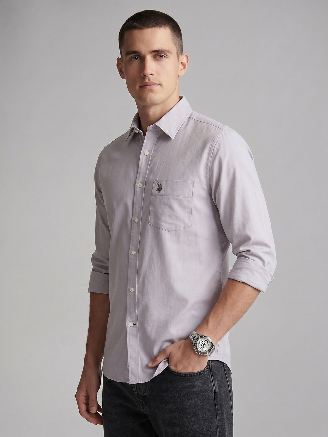 U.S. Polo Assn. Tailored Fit Casual Shirt-image-18