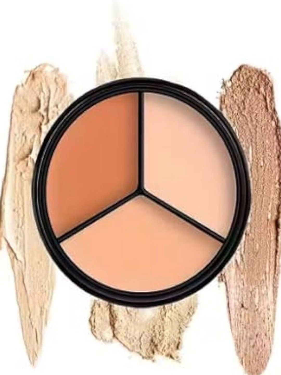 JEBU 3 In 1 Face Concealer Palette - 30 ml - 01 Neutral-image-15