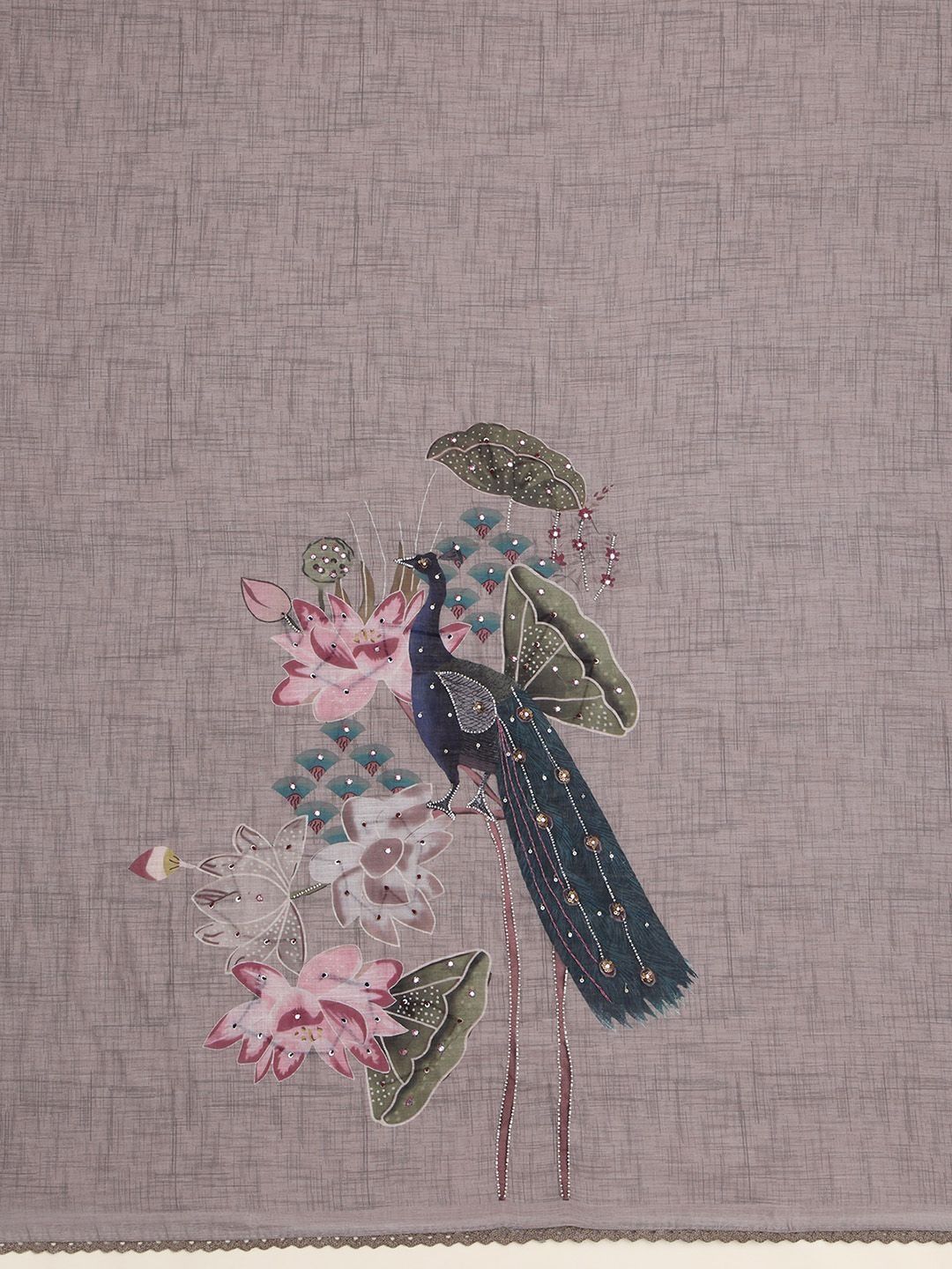 Soch Printed Linen Unstitched Dress Material-picture-40