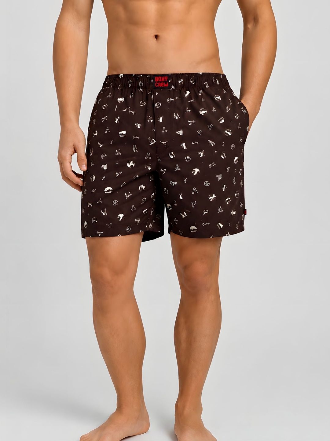 Boxy Crew Printed Pure Cotton Boxers-picture-39