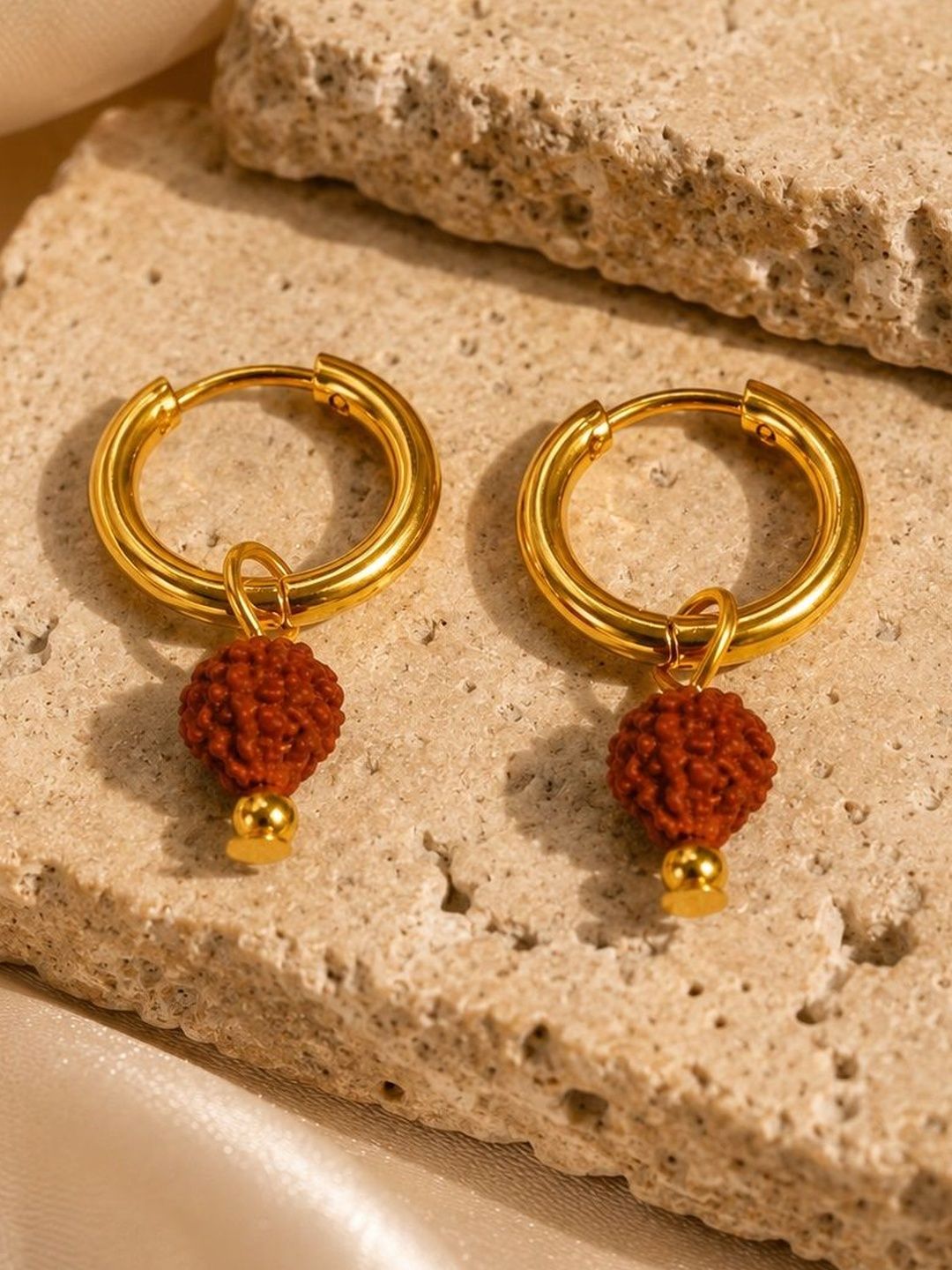 Stylewell Spherical Hoop Earrings-picture-22