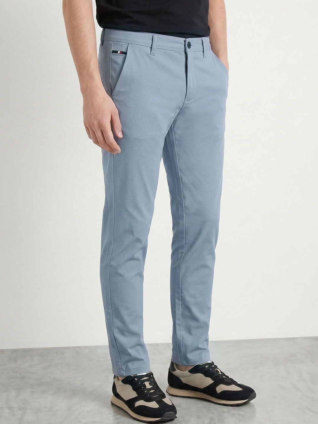 R&B Men Slim Fit Trousers-picture-50