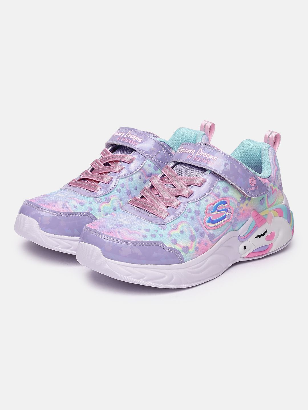 Skechers Girls Printed Sneakers-picture-53