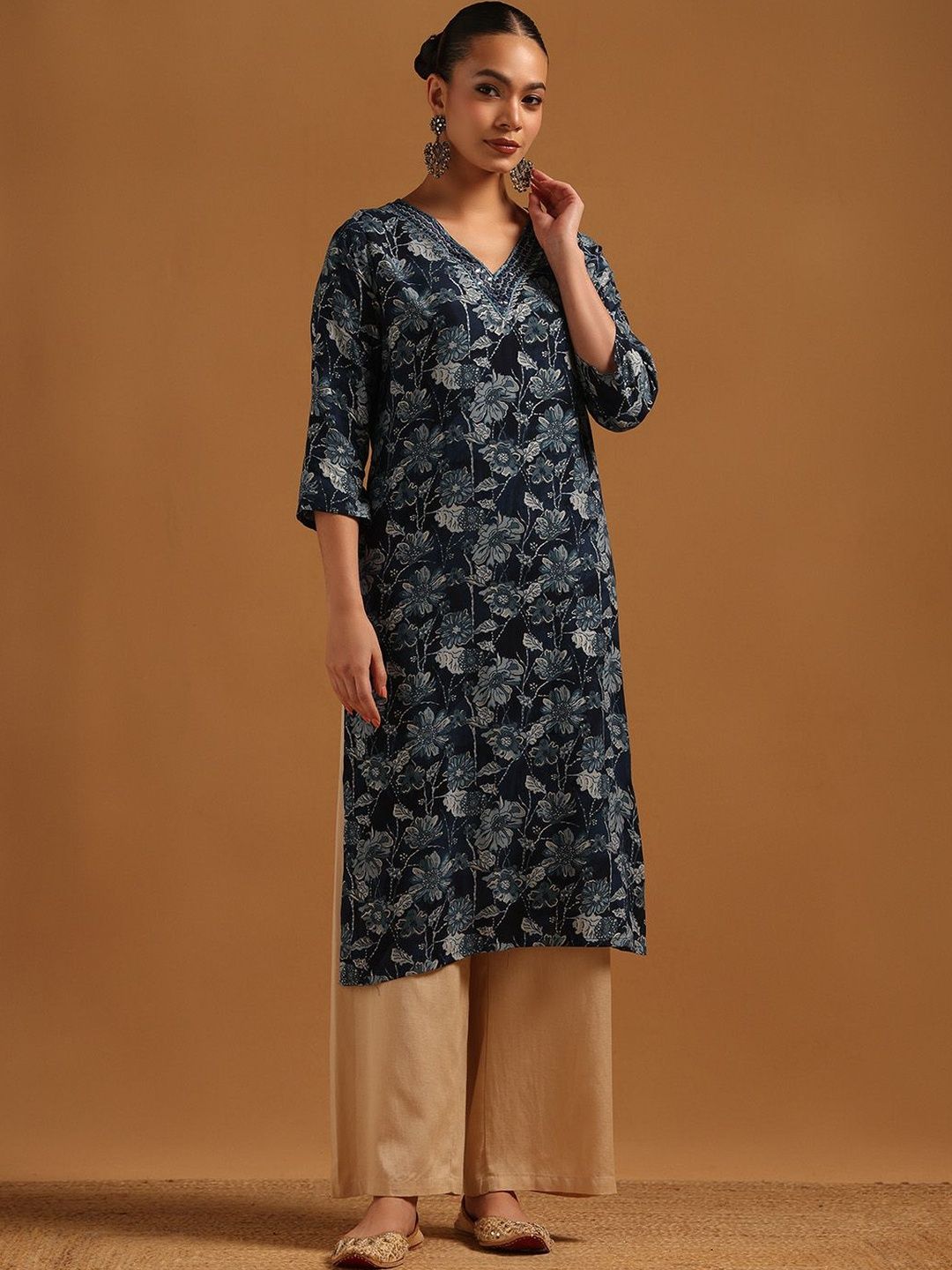 Soch Women Floral Printed Indie Prints Kurta-picture-33