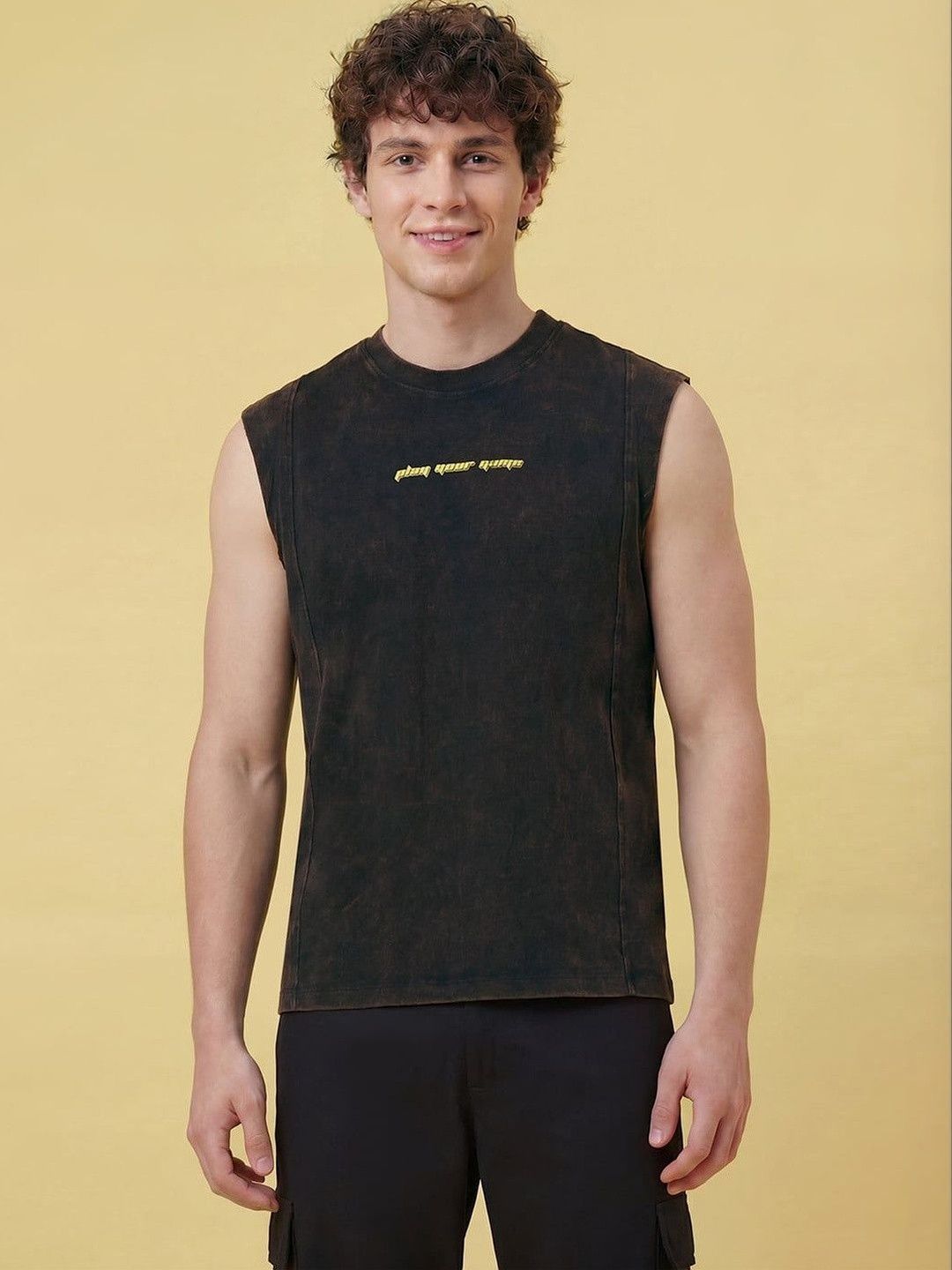 Being Human Men Typography Printed T-shirt-image-31