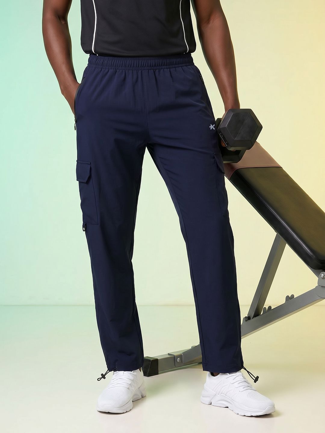 HRX by Hrithik Roshan Men Rapid-Dry Training Track Pants-picture-34