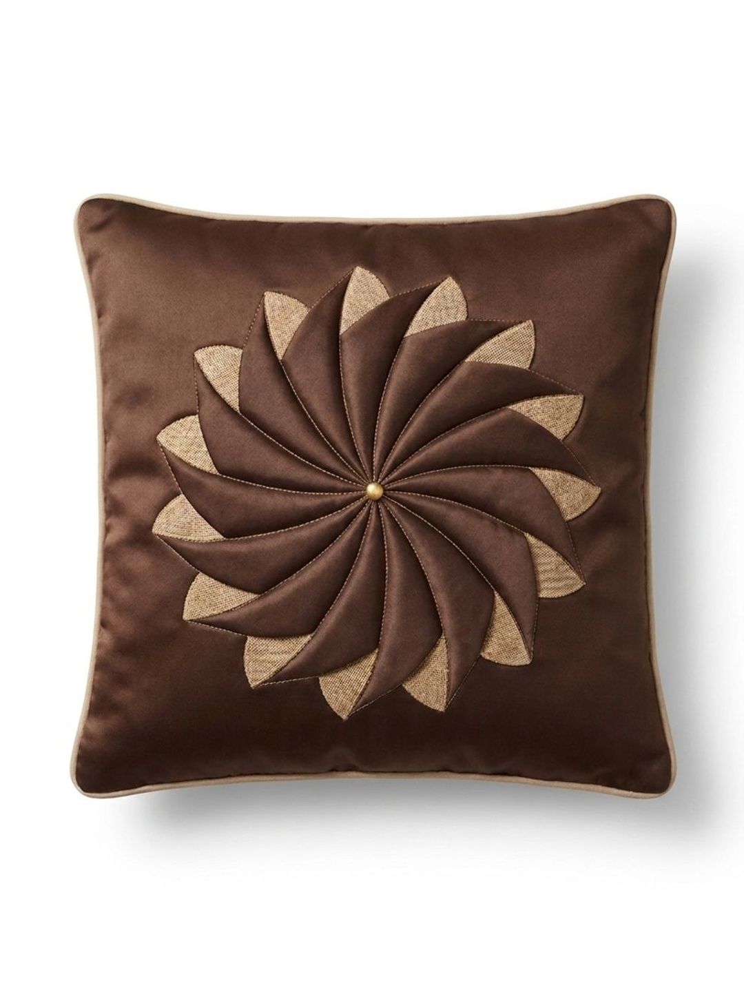 VORNEXA Brown Velvet Square Cushion Covers-image-7