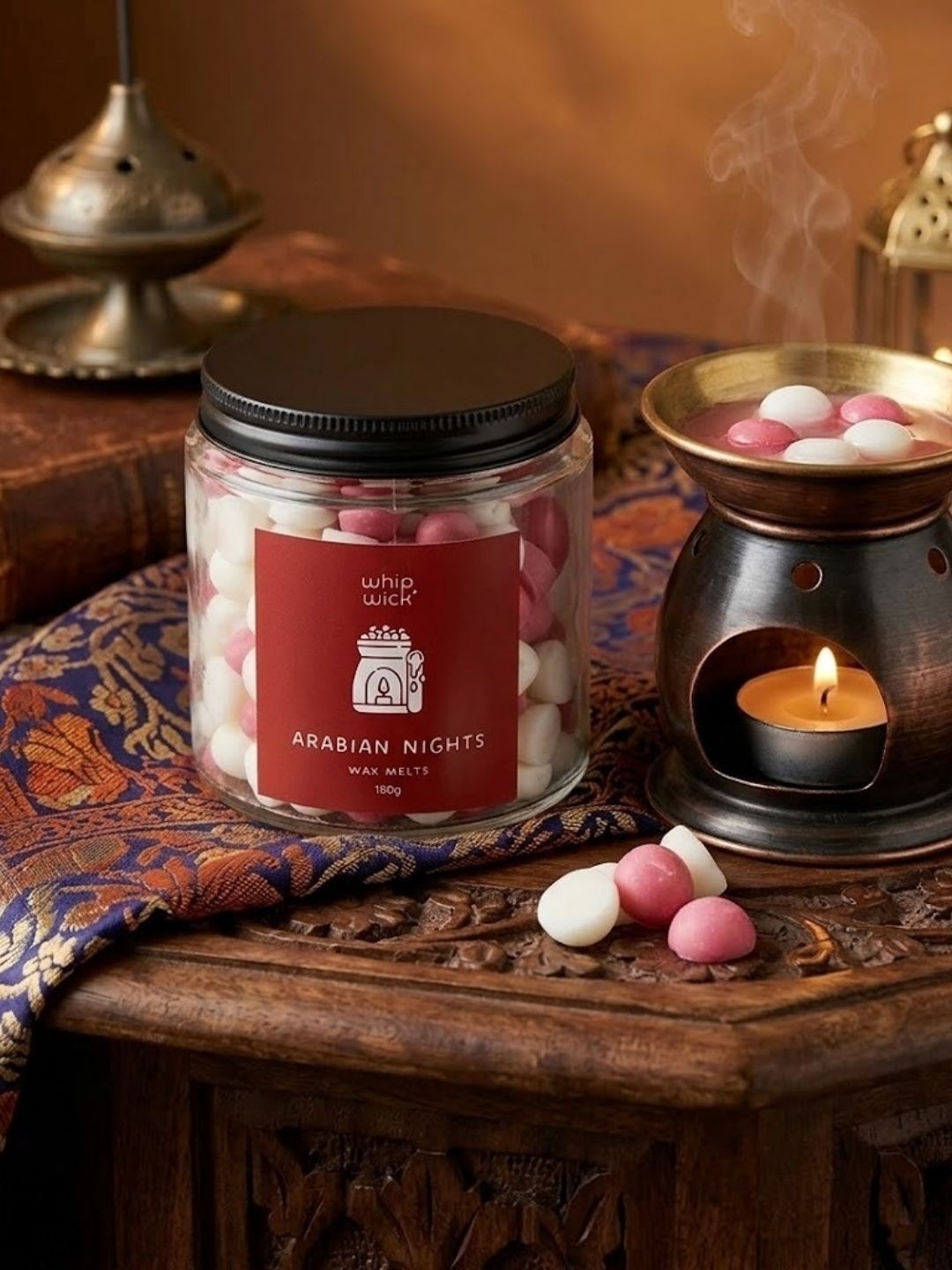 Whipandwick Pink Arabian Nights Exotic Wax Melts - 180 g-picture-43