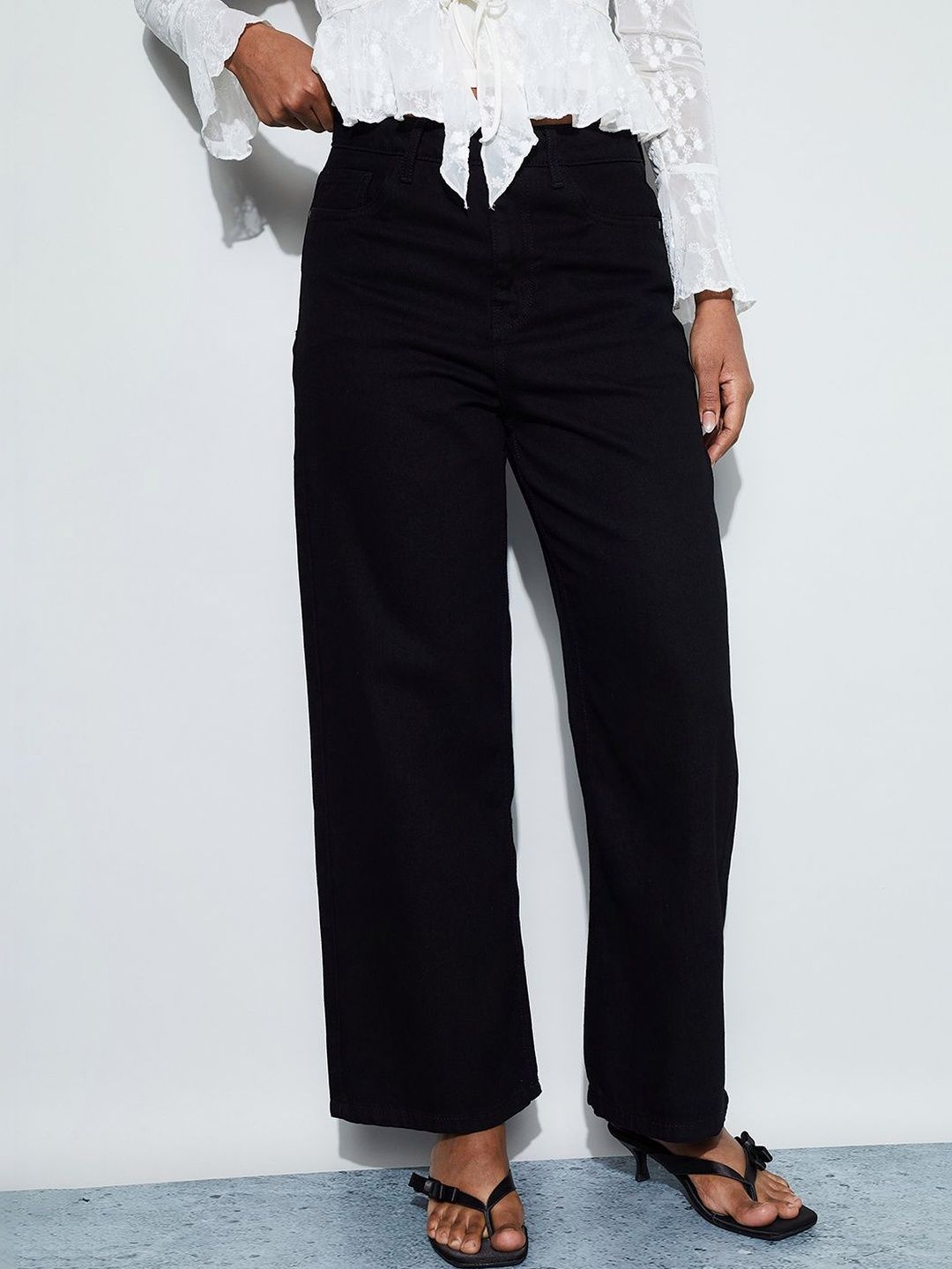Ginger by Lifestyle Women Straight Fit Mid-Rise Jeans-picture-16