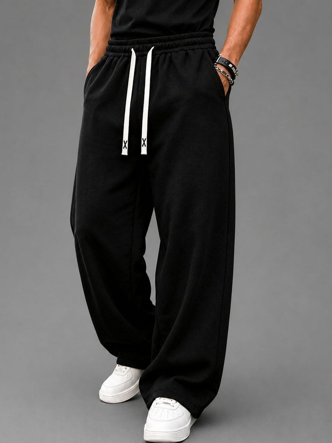 The Modern Soul Men Baggy Training Track Pants-picture-10