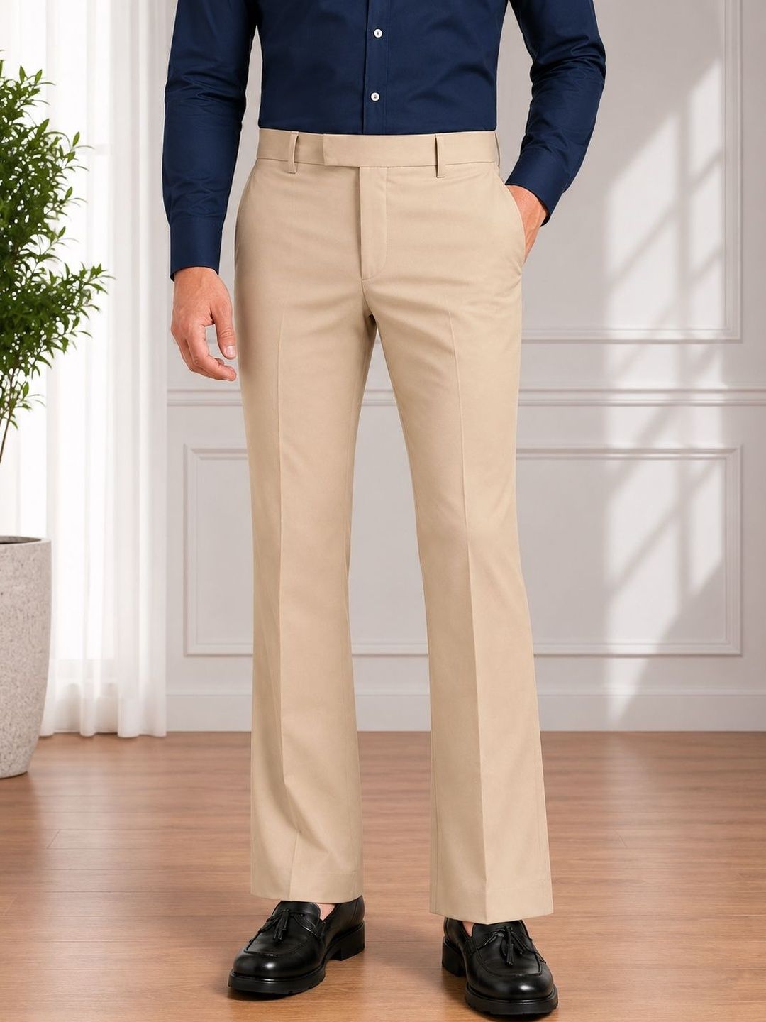 GHABA CREATION Men Easy Wash Trousers-picture-36