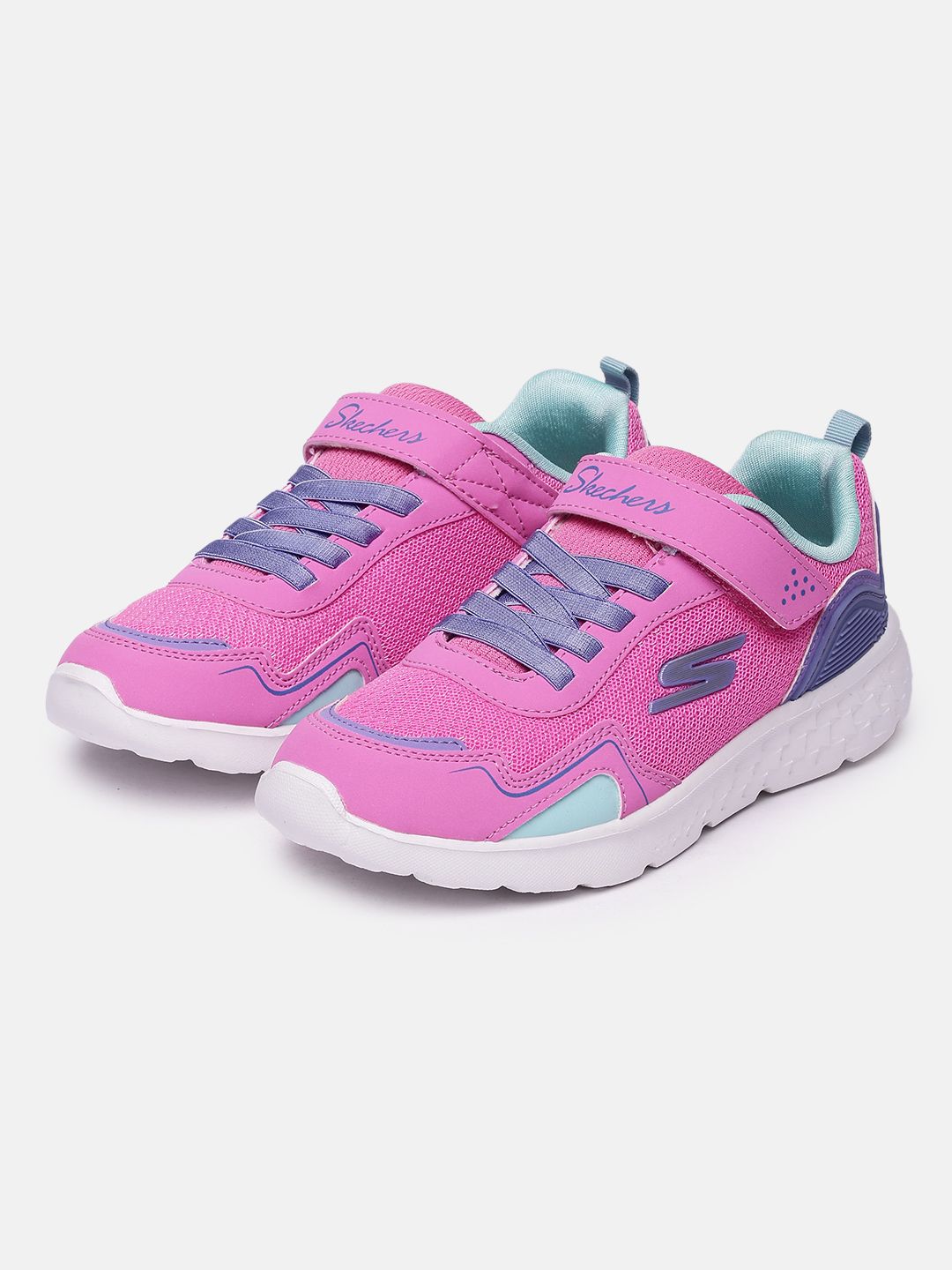 Skechers Girls Textured Sneakers-picture-48