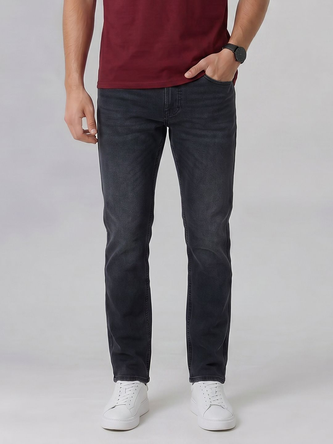 SPYKAR Regular Fit Light Fade Stretchable Jeans-picture-16