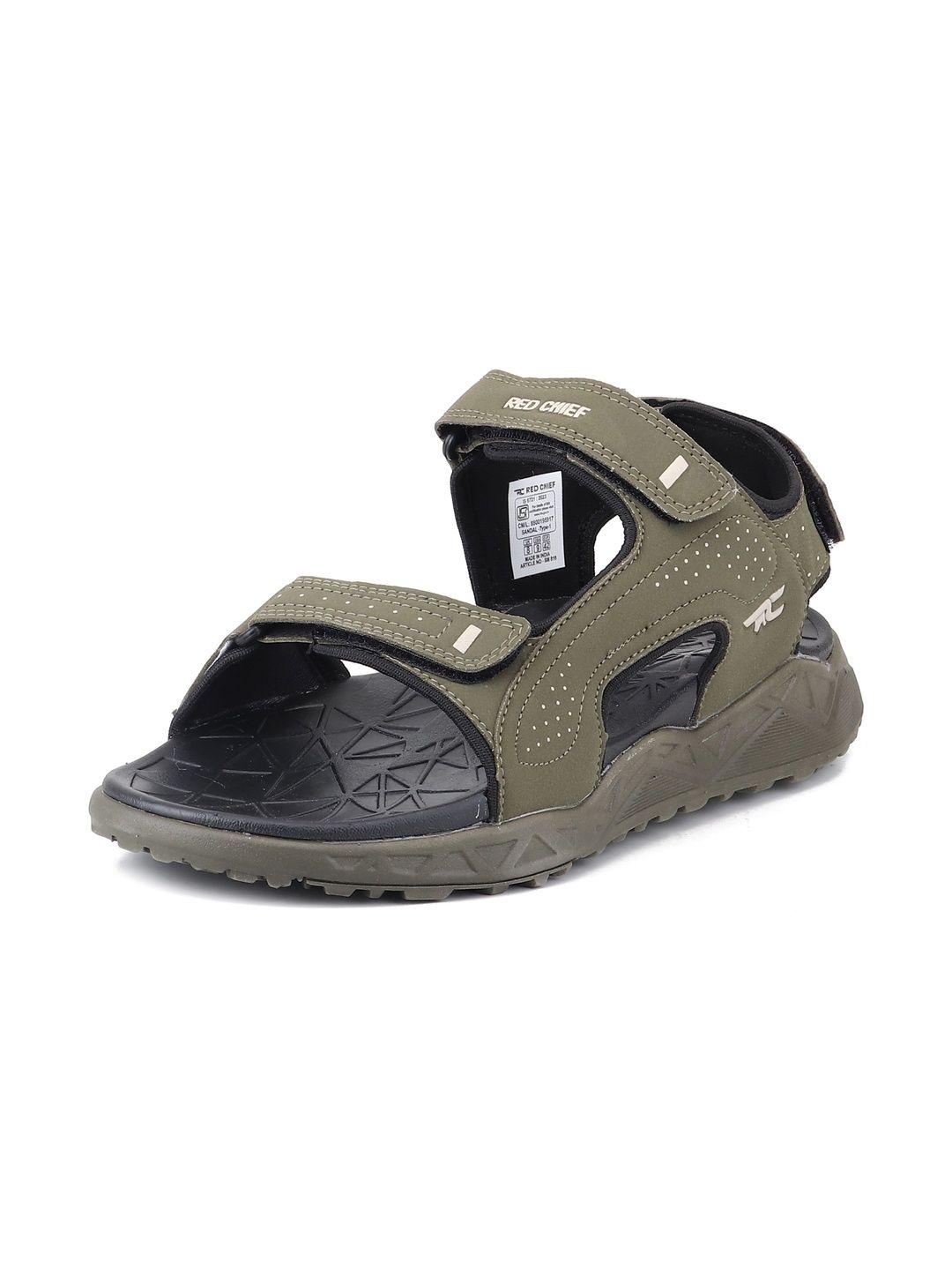 Red Chief Men PU Sandals-picture-11