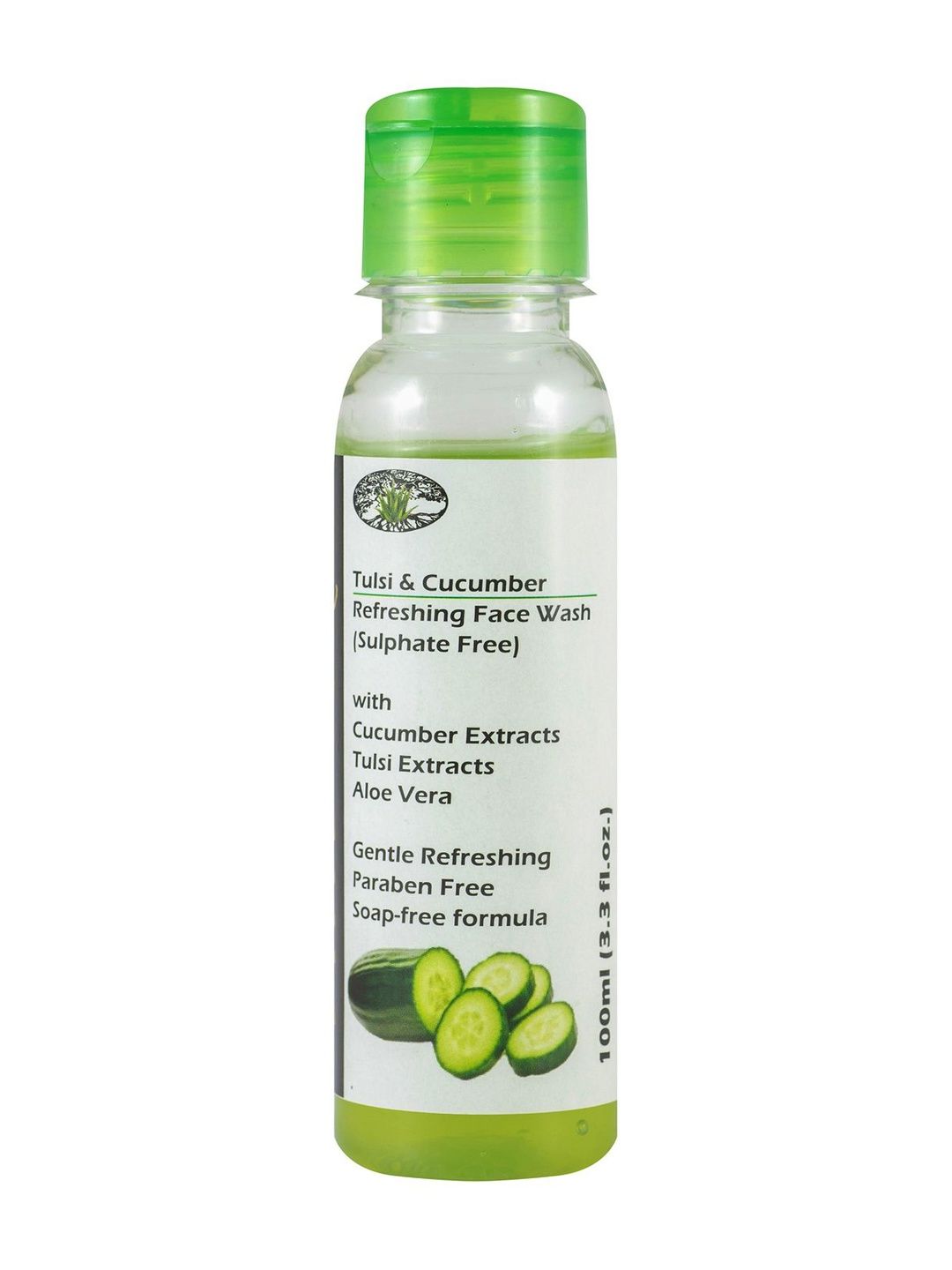 Aloe Veda Tulsi & Cucumber Refreshing Face Cleanser 100 ml-image-16