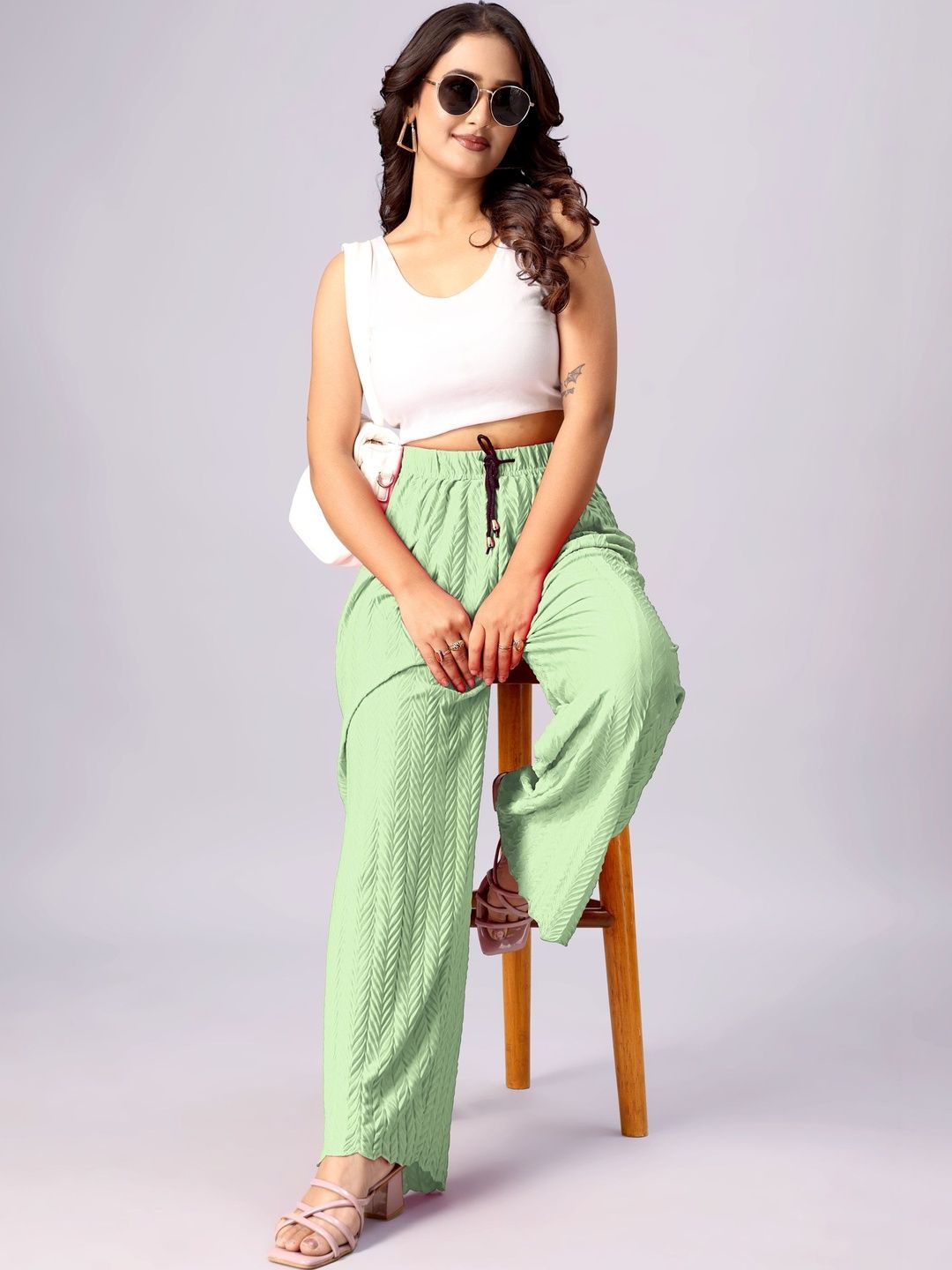 Tijarat Women Knitted Palazzos-picture-22
